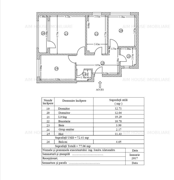 Comision 0%-Lidl-Militari Residence-Ap. 3 cam. dec-2 bai,P la liber