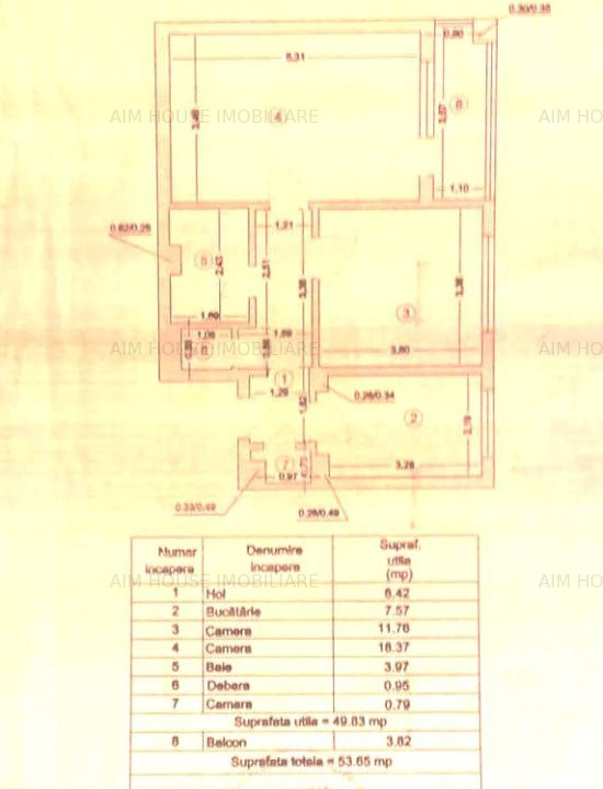 Dristor-Ap. 2 camere renovat-mobilat/utilat-Comision 0%