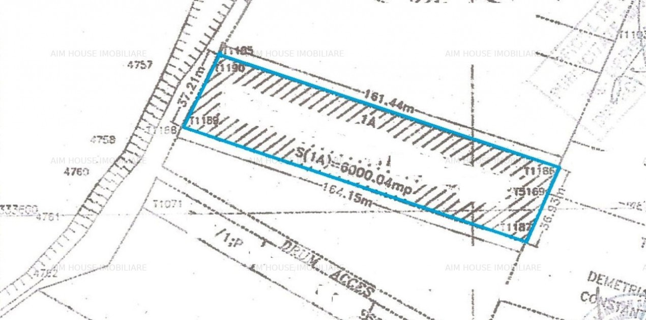 Teren Pipera 6000mp,pretabil proiect rezidential