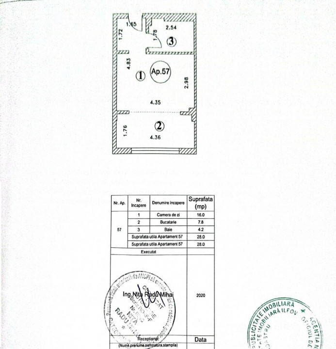 Pollux Residence- Garsoniera de vanzare-Pretabil Investitie/rezidential