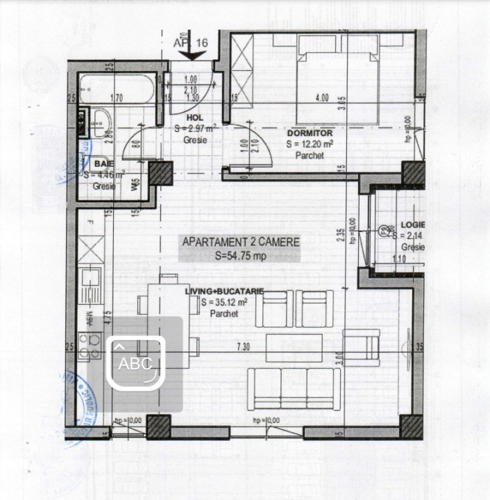 Dezvoltator-Ap. 2 cam.-Comision 0%-Investitie/Locuinta-Parcare